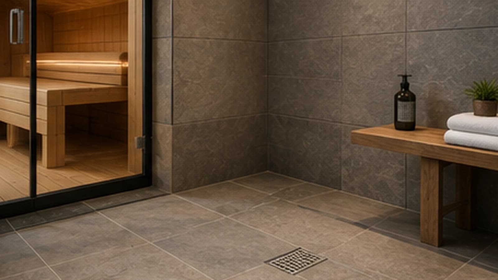 Fliesen in Sauna- und Wellnessbereichen